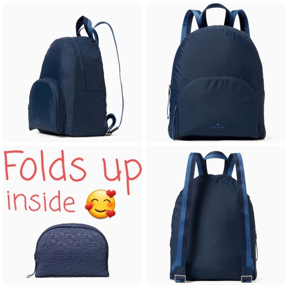 👀50% OFF 👀 NWT‼️ Kate Spade ♠️ Packable Backpack